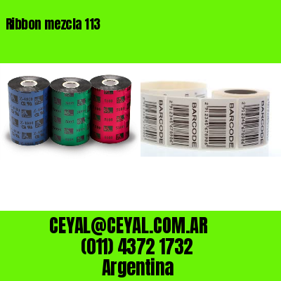 Ribbon mezcla 113