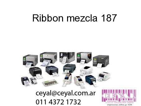Ribbon mezcla 187