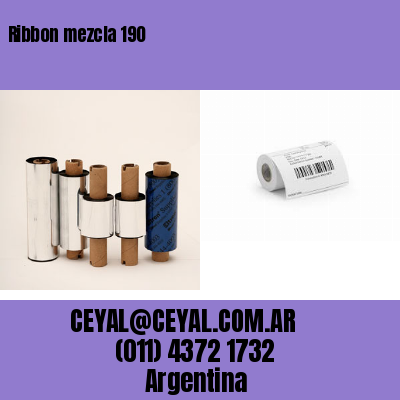 Ribbon mezcla 190