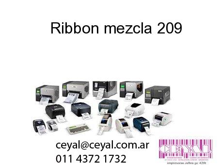 Ribbon mezcla 209