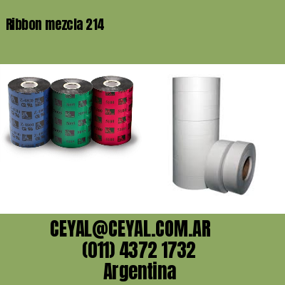 Ribbon mezcla 214