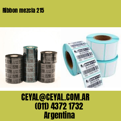 Ribbon mezcla 215