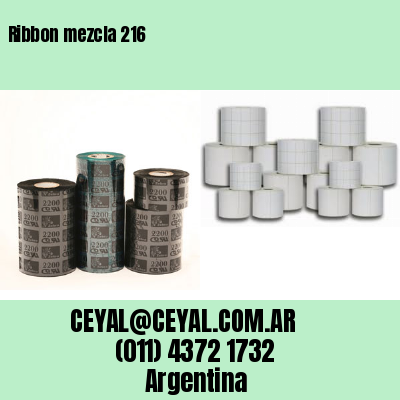 Ribbon mezcla 216