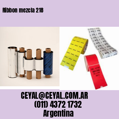 Ribbon mezcla 218