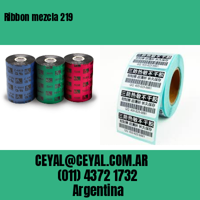 Ribbon mezcla 219