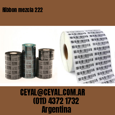 Ribbon mezcla 222