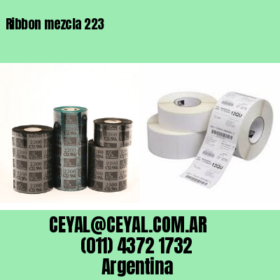 Ribbon mezcla 223