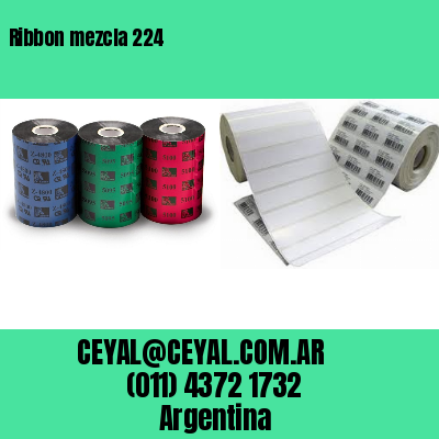 Ribbon mezcla 224