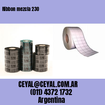 Ribbon mezcla 230