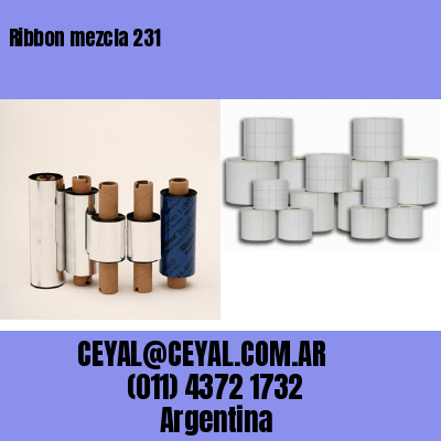 Ribbon mezcla 231