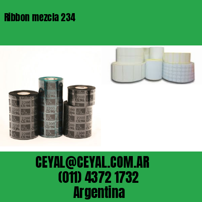 Ribbon mezcla 234