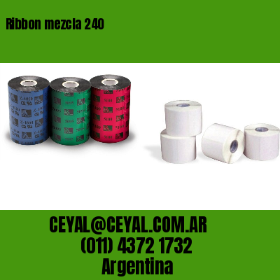 Ribbon mezcla 240