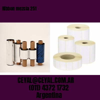 Ribbon mezcla 251