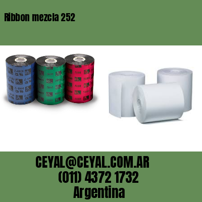 Ribbon mezcla 252