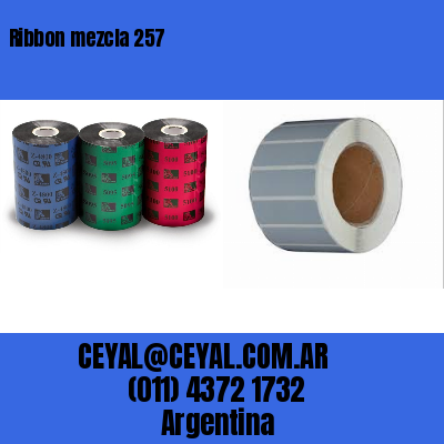 Ribbon mezcla 257