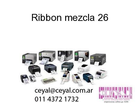 Ribbon mezcla 26