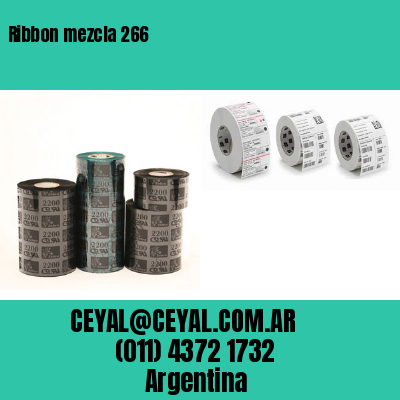 Ribbon mezcla 266