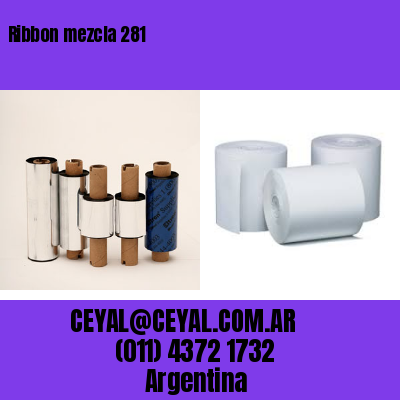 Ribbon mezcla 281