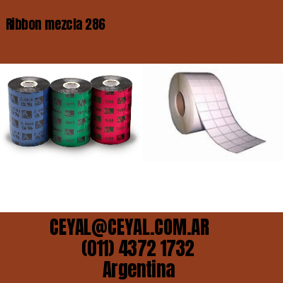 Ribbon mezcla 286