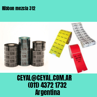 Ribbon mezcla 312