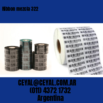 Ribbon mezcla 322