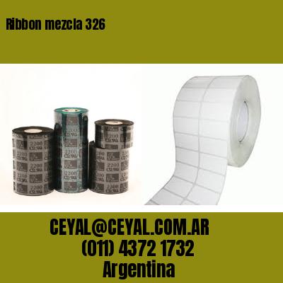 Ribbon mezcla 326