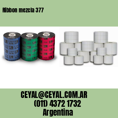 Ribbon mezcla 377