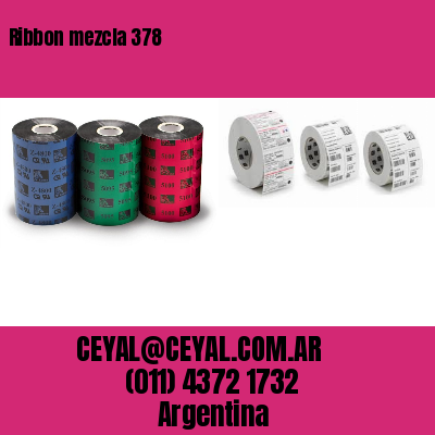 Ribbon mezcla 378
