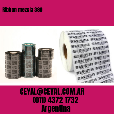 Ribbon mezcla 380