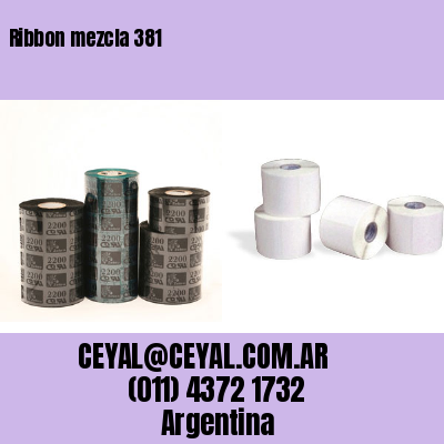 Ribbon mezcla 381