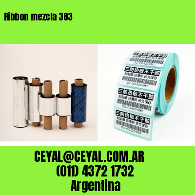 Ribbon mezcla 383