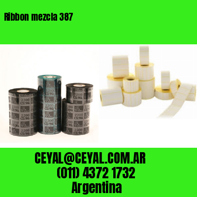 Ribbon mezcla 387