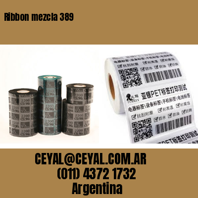 Ribbon mezcla 389
