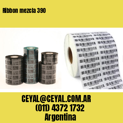 Ribbon mezcla 390