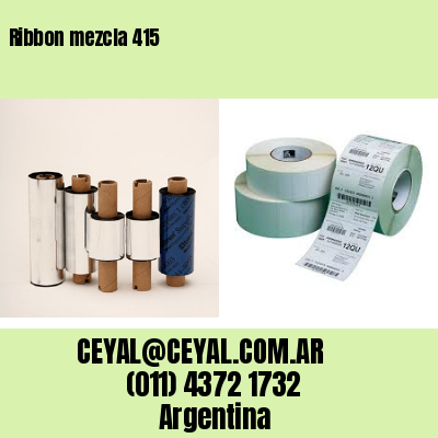 Ribbon mezcla 415
