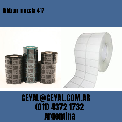 Ribbon mezcla 417