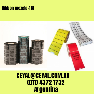 Ribbon mezcla 418