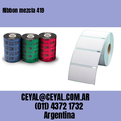 Ribbon mezcla 419