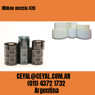 Ribbon mezcla 420