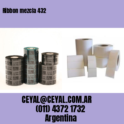 Ribbon mezcla 432