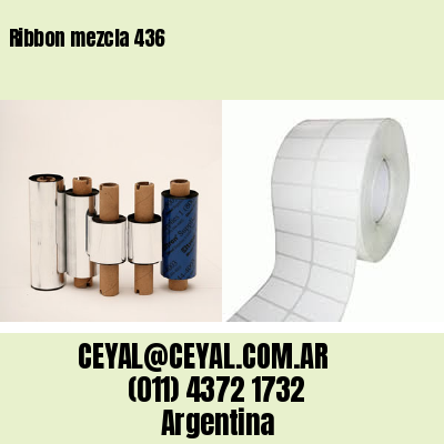 Ribbon mezcla 436