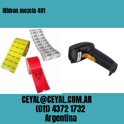 Ribbon mezcla 481