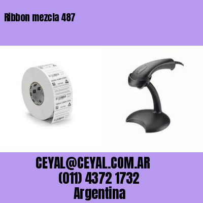 Ribbon mezcla 487