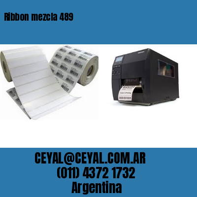 Ribbon mezcla 489