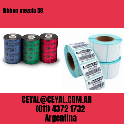 Ribbon mezcla 58