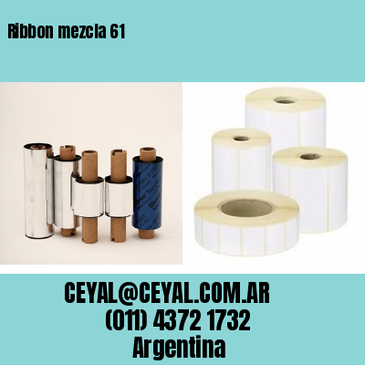 Ribbon mezcla 61