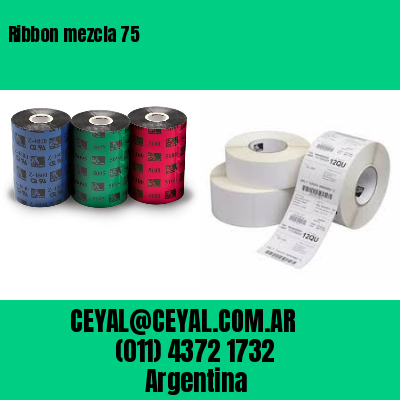 Ribbon mezcla 75