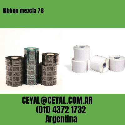 Ribbon mezcla 78