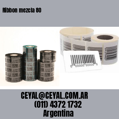 Ribbon mezcla 80