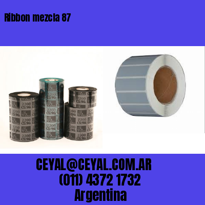 Ribbon mezcla 87